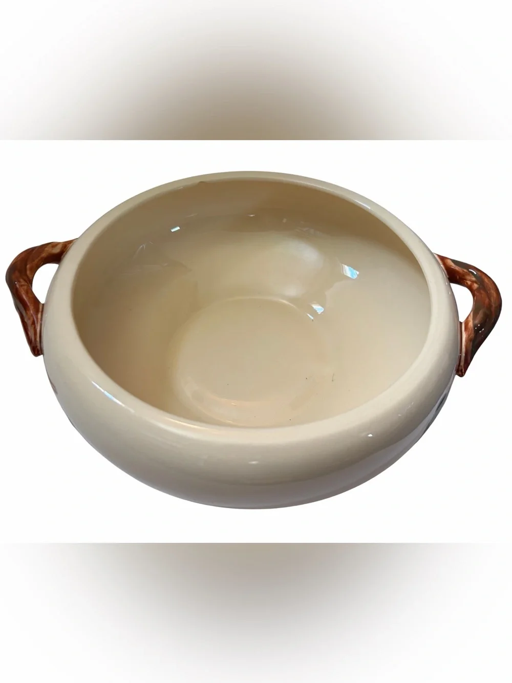 Vintage Franciscan Ware 9” Round Covered Casserole Dish Apple Pattern